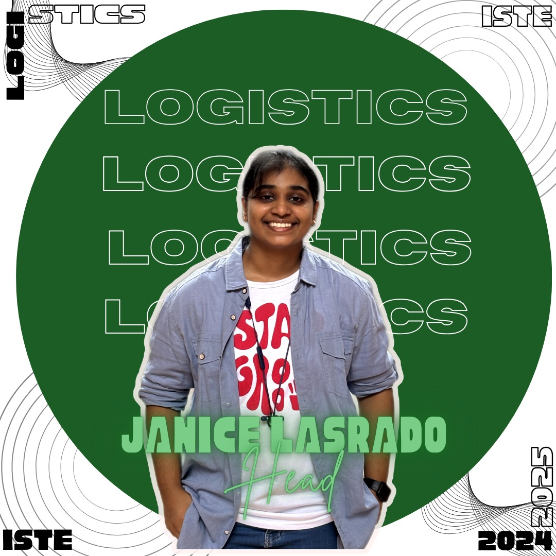 janice Lasrado, Logistic Head
