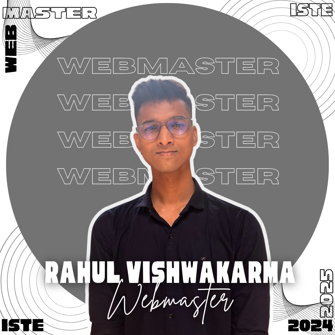 Rahul Vishwakarma, Webmaster